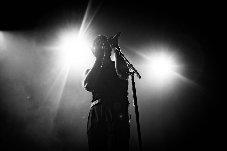 James Marriott performing live at Hindley Street Music Hall in Adelaide